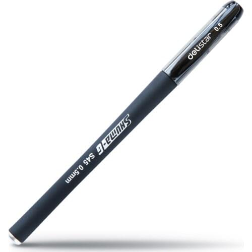 12pcs S45 Gel Pen Pen office student writing pen line width 0.5mm