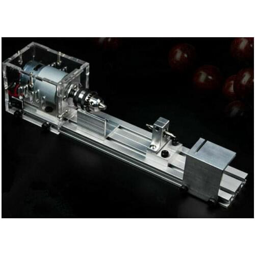 Mini Lathe Beads Machine Polisher Table Saw Mini DIY Wood Lathe