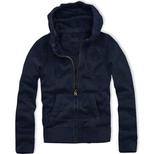 Mens and womens solid color Pullover knitted sweater couple hooded leisure sports sweater