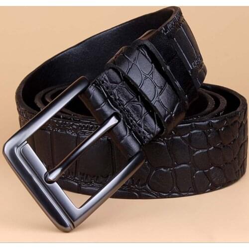 Mens Belts Genuine Leather Luxury Pin Buckle Mens Brand Jean Belt Fashion Belts For Men 2016