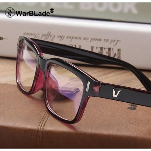 2018 New Eyeglasses Men Women Square Brand Designer Eye Glasses Frames Clear Optical Myopia computer Eyewear Oculos De Grau