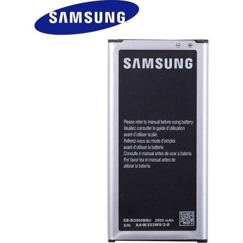 SAMSUNG Orginal EB-BG900BBC EB-BG900BBE/BBU 2800mAh battery For Samsung Galaxy S5 SM-G870A G900S/F/M/FD G9008V/W 9006V/W NFC