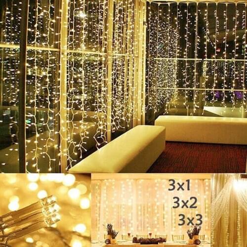 OUIO LED Garlands Icicles