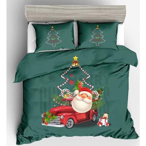 Bedding Set Christmas Halloween Home Textile Cartoon Witch Bed Sheet 3D Duvet Cover Comforter Bedding Sets for Kids Pillowcase G