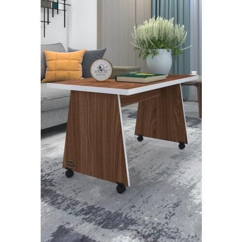 Modern Medium Lounge Bench table Roman 075*130*60 Byz Meals on Wheels Tableware Computer coffe table