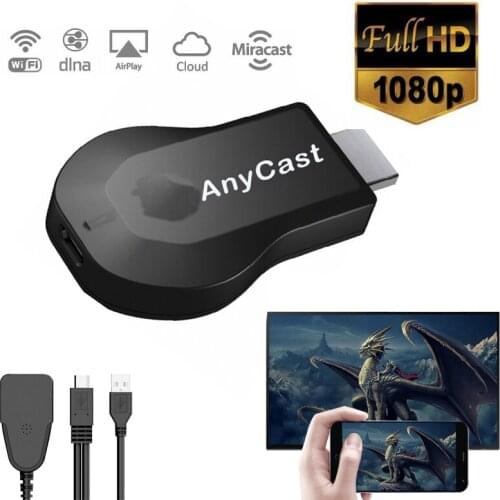 1080P TV Stick Full HD M4 Plus Wireless Anycast TV Dongle Receiver WiFi Dongle With DLNA Airplay Miracast For IOS Android