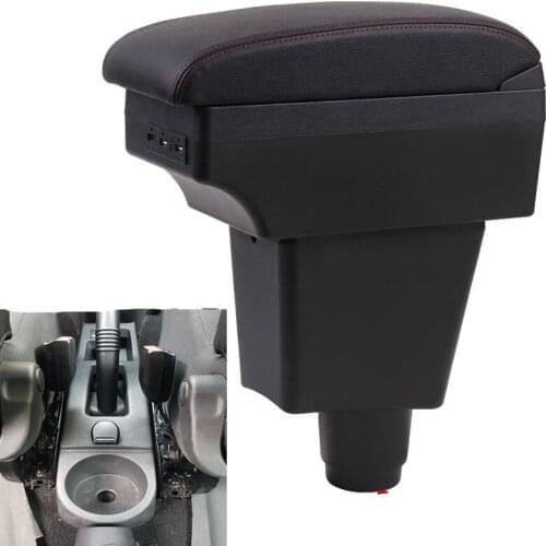 For Renault Logan 2 Armrest Box Logan 2 Universal Car Central Armrest Storage Box modification accessories