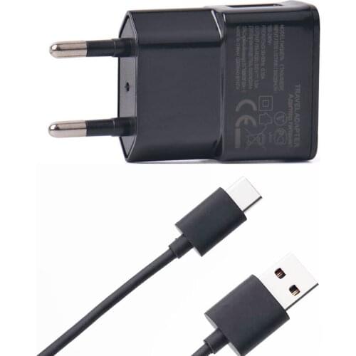 2A EU US USB Mobile Phone Charger+Type C Data Cable For Galaxy A7 (2017)/C5 Pro/C7 Pro,For Sony Xperia XZ3/ XA1 Ultra/R1(Plus)