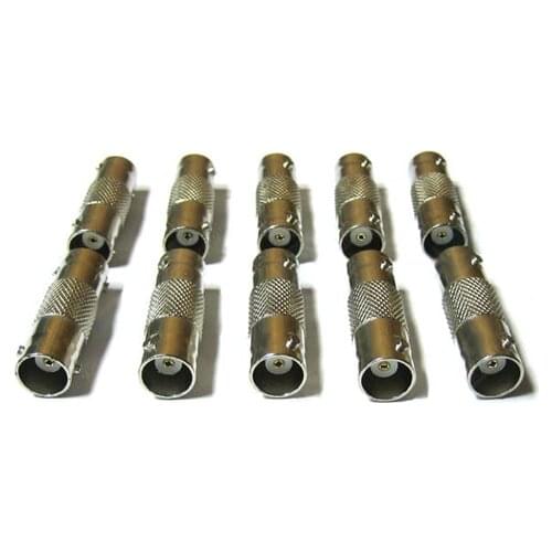 10x BNC Female to BNC Female connector Adapter fo Video Cable cctv cameras