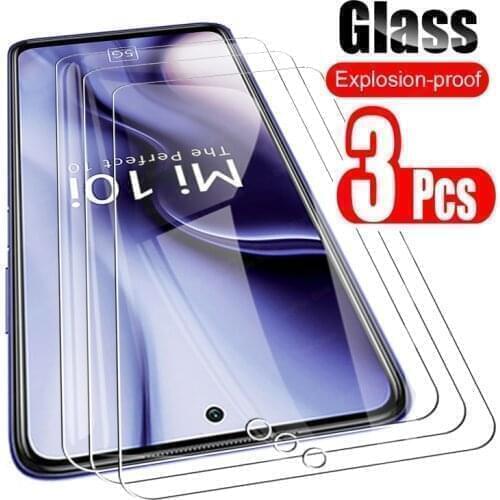 3 PCS/Lot Tempered glass for Xiaomi Mi 10T Lite 5G screen protector film for Xiomi mi 10i 10t Pro 5G light protective glass