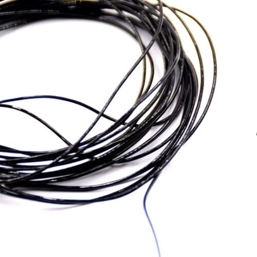 5m Diy earphone cable TPU silver plated 6N single crystal copper fever line (23 core OD: 1.0mm)