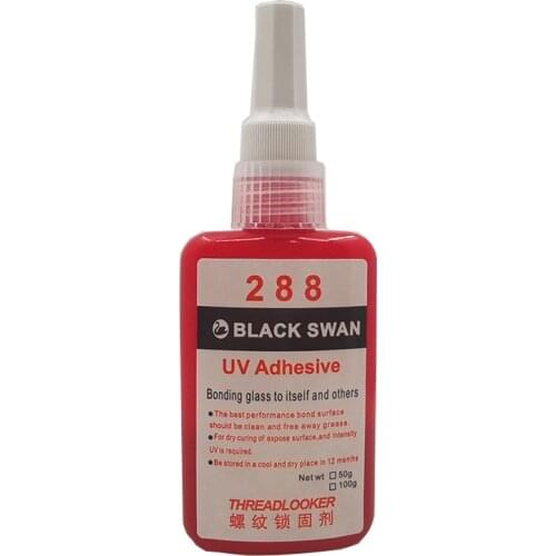 Anaerobic glue 50mL thread glue 288 high strength screw lock sealant fast drying solid seal lock glue