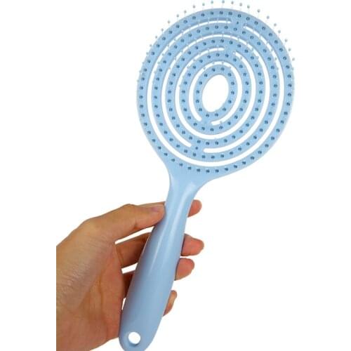 Anti-Static Scalp Massage Comb Wet Dry Hairs Combs Hairdressing Styling Tools For Salon Hairbrush Home Use