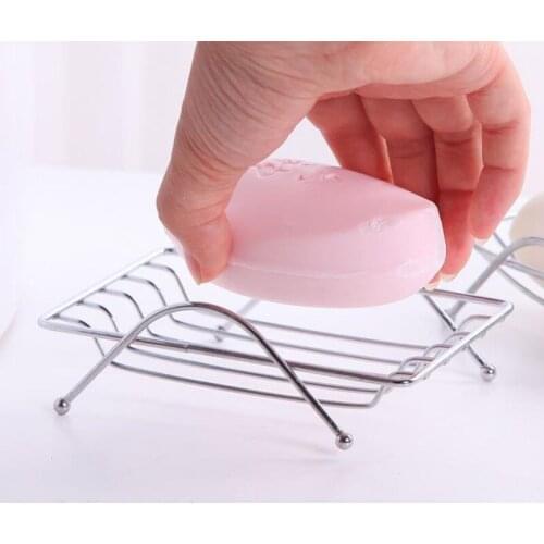 Stainless Steel Soap Stand Holder Functional Bathroom Stainless Soap Dishs Tray Box F20173571