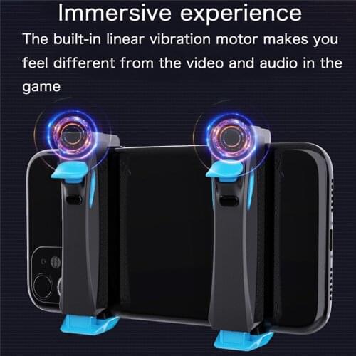 For PUBG F11 Shooter Button Fires Stick Trigger Gamepads Joysticks Controllers Capacitive Button Trigger for iOS Android