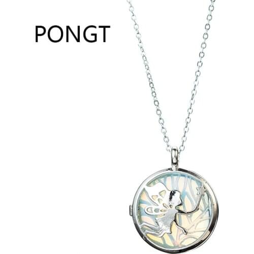 Natural stones angel pendant necklace chakra quartz crystal pendant opal Purple stone pendant spiritual jewelry unique gift