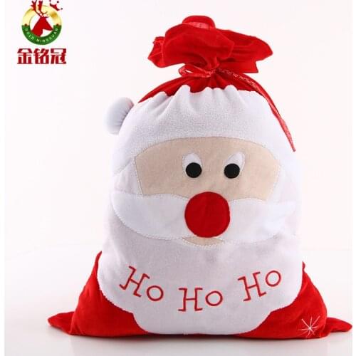 Christmas Decorations Christmas Gift Bag Santa Claus Bag Large Gift Bag