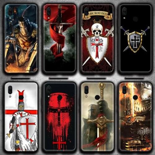 Templar Knight Phone Case Huawei Y6P Y8S Y8P Y5II Y5 Y6 2019 P Smart Prime Pro