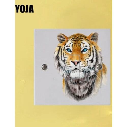 YOJA Beast Vivid Switch Mighty Tiger Wall Sticker Room Decor Interesting Colored Cool 14ss0036