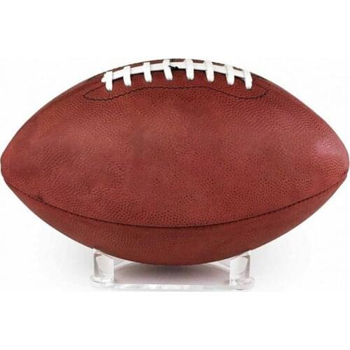 1 pc Ball display rack flat inverted triangle stable structure transparent acrylic plexiglass ball holder for ball collection