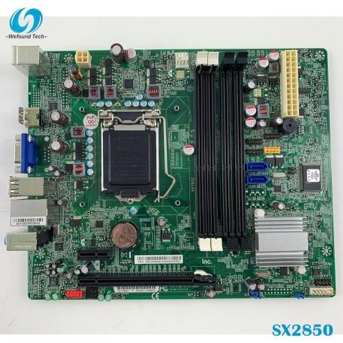 100% Working Desktop Motherboard for SX2850 H57D02 H57D02G1-1.0-6KSMH DDR3 System Board Fully Tested