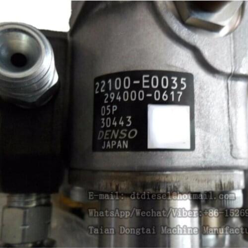 22100-E0035 FOR HINO J05E GENUINE DIESEL FUEL PUMP