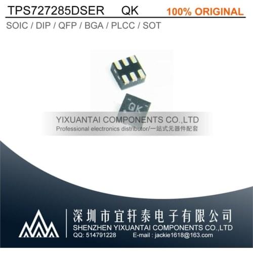 5pcs/lot 10pcs/lot 50pcs/lot 100psc/lot Free shipping 100% original TPS727285DSER TPS727285 727285 QK SON6
