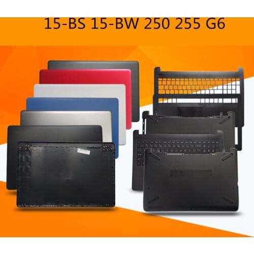 Topcase Palmrest upper Cover Keyboard housing For hp 15-BS 15-BW 15Q-BU 15T-BR BS 250 255 G6 Bottom Case Lower Cover carcass