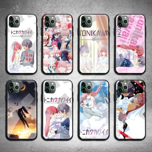 Anime tonikaku kawaii tsukasa Phone Case Tempered Glass For iPhone 12 pro max mini 11 Pro XR XS MAX 8 X 7 6S 6 Plus SE 2020 case