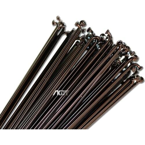 CN Spokes 2.0 14G Stainless Steel Aero Spokes for Road/MTB Bicycles