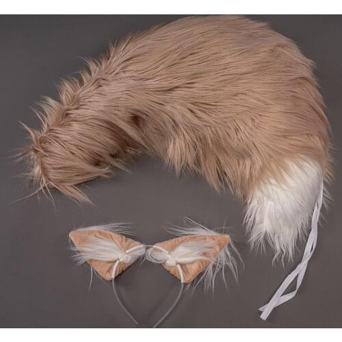 Game Princess Connect! Re:Dive Himemiya Maho Cosplay props Ears tail for Halloween Christmas Party Masquerade Anime Shows