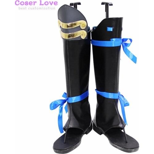 Kabaneri of the Iron Fortress Koutetsujou no Kabaneri Mumei Cosplay Boots shoes Halloween Christmas Boots
