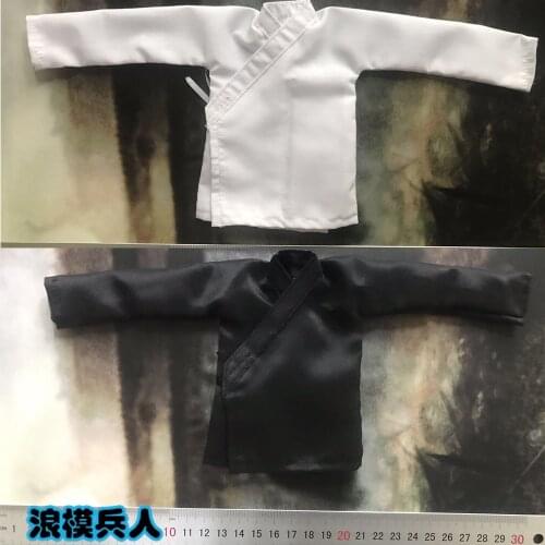 Chinese Wind 1/ 6 Scale Male/Female Chinese Traditional Clothes Hanfu Long-sleeved Underwear Fit For 12" Action Figure Body