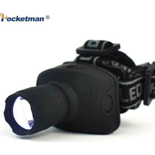8000LM Portable LED Headlamp 3 Modes Waterproof Headlight Mini Zoomable Head Lamp Head Torch Head Light for Outdoor Lighting