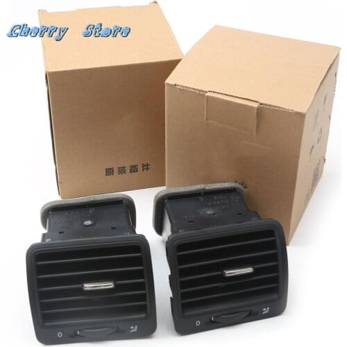 NEW 1K0 819 703 B & 1K0 819 704 B Plastic Black Dashboard Air Outlet Vent Air Nozzle For VW Volkswagen Golf GTI Jetta MK5 Rabbit