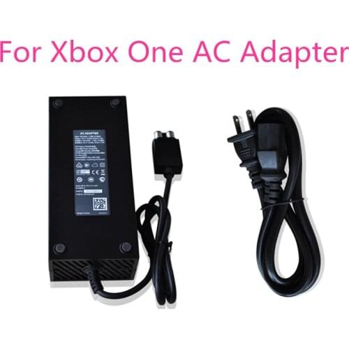 Original Power Supply for Xbox One Console Microsoft AC Adapter Complete Set With Charger Cable Cord