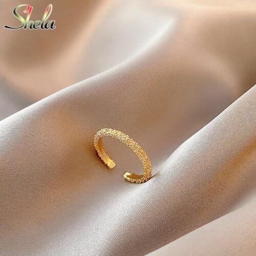 Open Adjustable Finger Ring Matte Party Gift Simple Japan Korean Fashion Jewelry For Women Girl Accessories Wholesale