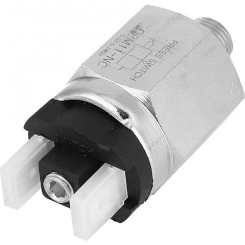 Adjustable Air Pressure Switch NC QPM11-NC Switch G1/8 Inch AC220V 48VAC/DC 0.02~0.1Mpa Rotary Switch