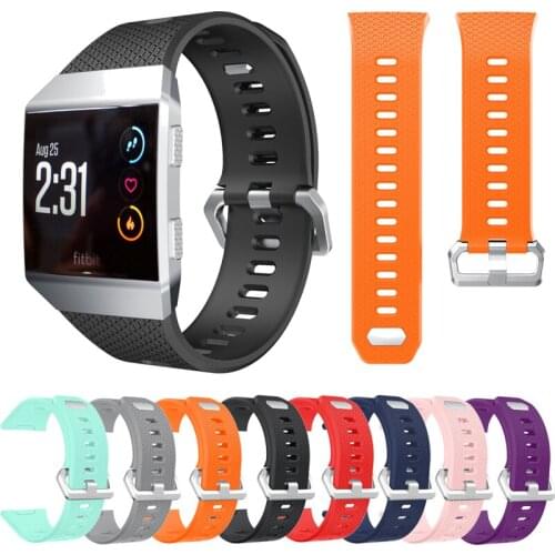 L/S Watch band For Fitbit ionic silicone sport watch bands wristband Replacement high quality smart watch strap Accessories