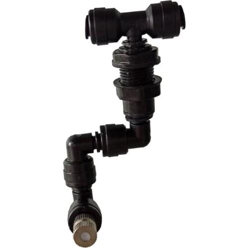 Tank Misting Reptiles Fogger Mist Sprinkler Rainforest Tank 360 Adjustable Aquarium Aquatic Pet 10M Cooling System 7 nozzles