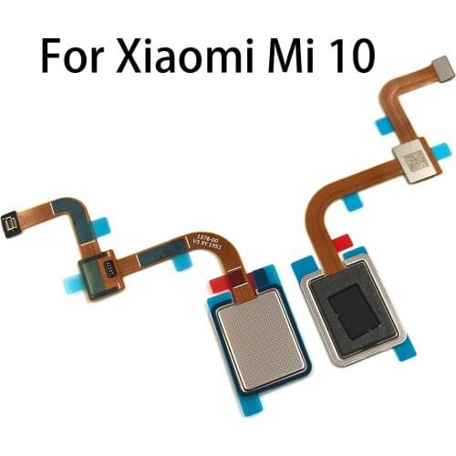 Fingerprint Sensor Scanner Touch ID Connecter Flex Cable For Xiaomi Mi 10