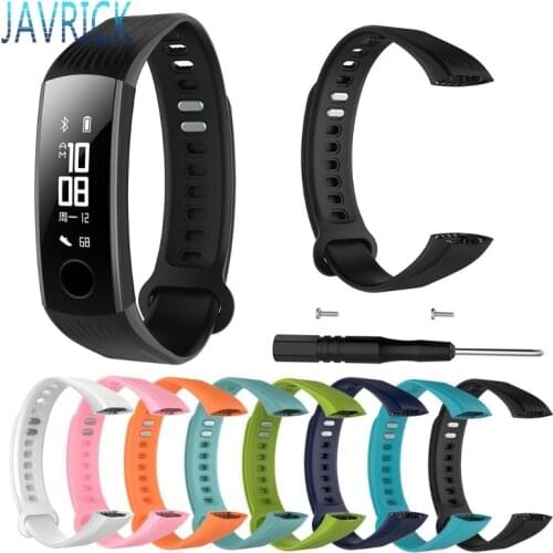 Sports Silicone Bracelet Strap Wristband For Huawei Honor 3 Smart Watch Band F3MD