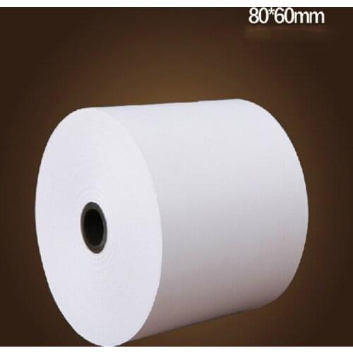 Thermal Cash Register paper 80mmx60mm for supermarket restaurant pos receipt paper rolls high quality print on thermal printer