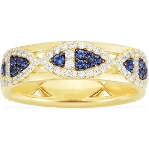 SLJELY Luxury Brand Real 925 Sterling Silver Yellow Gold Color Hollow Out Lucky Fish Finger Ring Women Fahsion Party ETE Jewelry