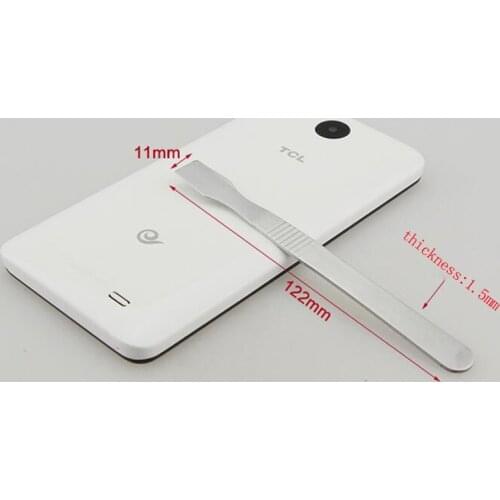 10PC/set Stainless steel Mobile pry bar LCD screen open shell bar Metal demolition bar LCD repair tool for Mobile phone