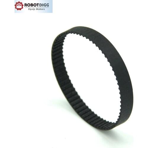 10pcs/lot, MXL Timing Belt, Closed-loop, B135MXL B136MXL, 3mm 6mm width