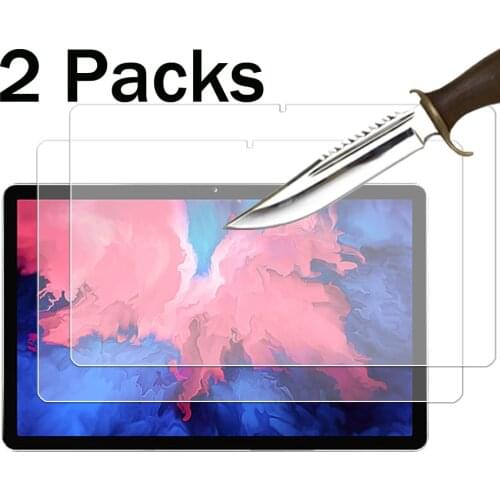2 Packs Tempered glass screen protector for Lenovo Pad 11'' /Pad plus 11 TB-J607F tablet protective film