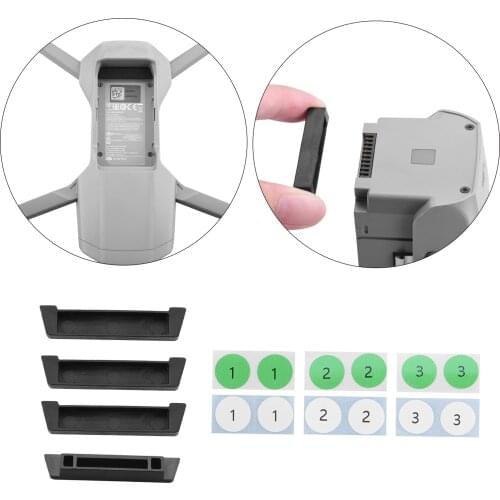 4Pcs Battery Port Protection for DJI Mavic Air 2S, Easy to Install