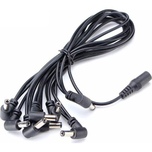 9V 2A Daisy Chain Leads Cable for Electric Guitar Effects Pedal 3/4/5/6/8 Ways Drop Shipping