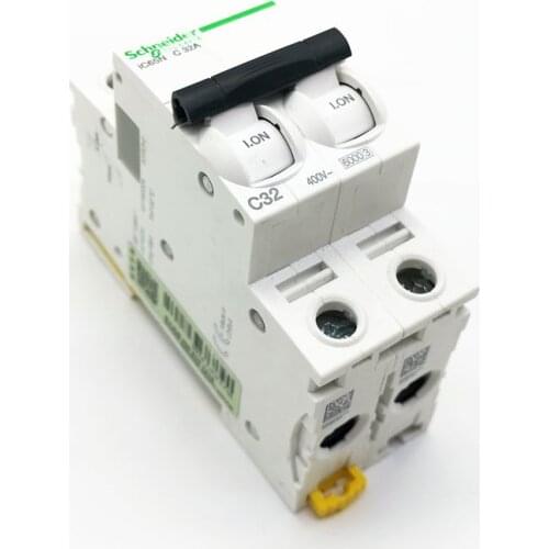 Schneider Circuit Breaker iC65N 2P C type MCB 1A 2A 4A 6A 10A 16A 20A 25A 32A 40A 50A 63A Mini Circuit Breakers